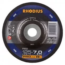 Disco per smerigliatura Rhodius 125X7,0 RS2